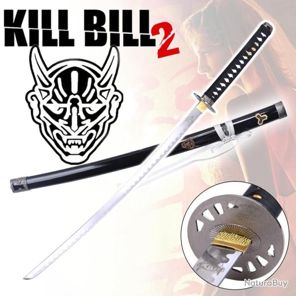 Katana en M�tal Kill Bill Volume 2 Beatrix Kiddo - Bill - ONI - Hattori Hanzo