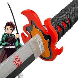 Katana Tanjiro Kamado - Mingshao - Souffle de Nichirin - Bois - Demon Slayer