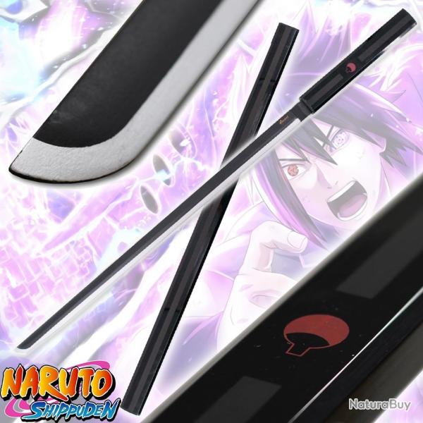 Katana en Bois Chokuto Dark Sasuke Ushiwa dans Naruto Shippuden