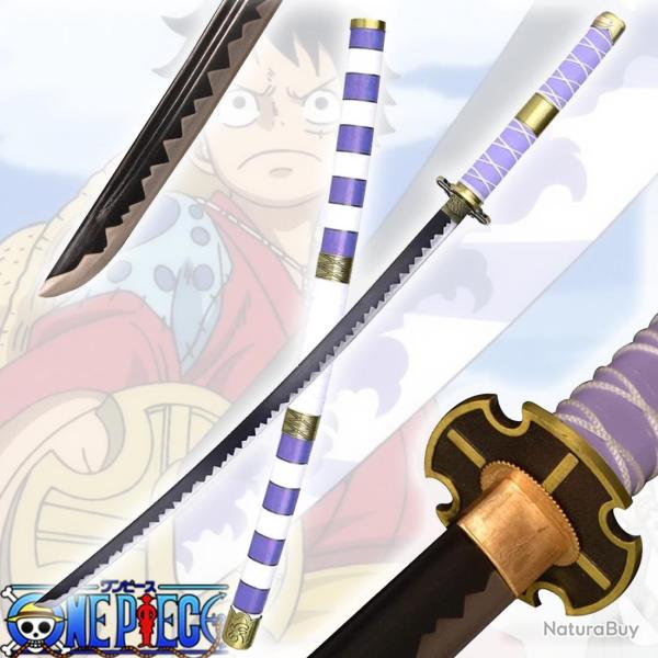 Katana en M�tal Nidai Kitetsu de Monkey D. Luffy One Piece