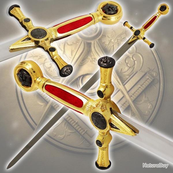 Epe en Acier Dcorative des Francs Maons