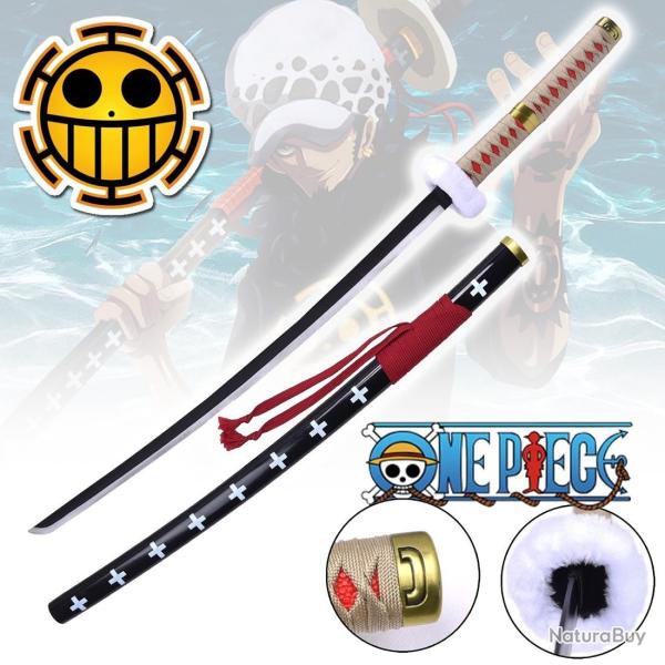 Katana Acier Kikoku de Trafalgar Law One Piece
