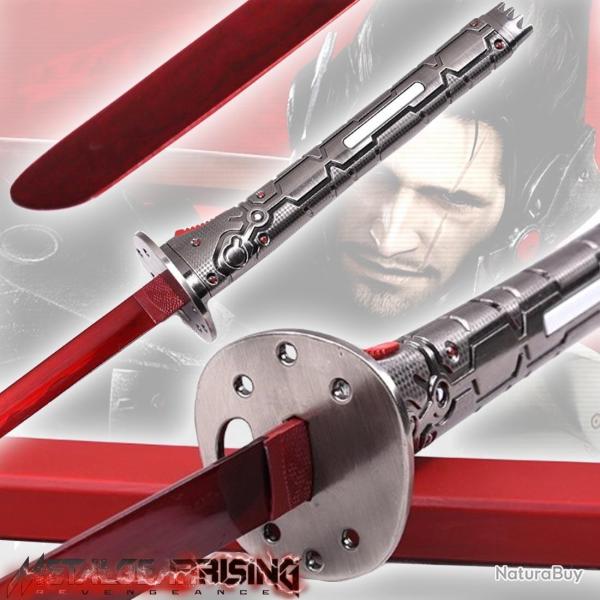 Katana Acier Cyborg Samuel Rodriguez Metal Gear Rising