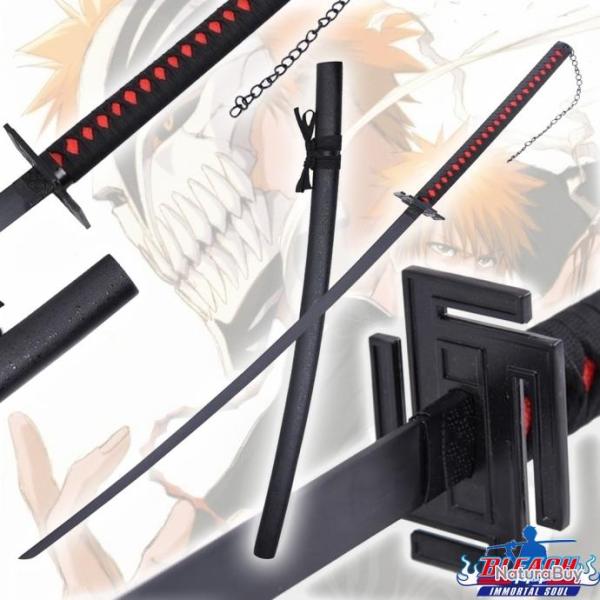 Katana en M�tal BLEACH 142 cm XXL Ichigo Kurosaki Bankai Tensa Zangetsu V2