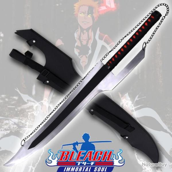 Katana en M�tal BLEACH Ichigo Kurosaki Zanpakuto Zangetsu Evolution V4