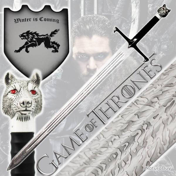 Ep�e en M�tal Effet Damas de Jon Snow Game of Thrones