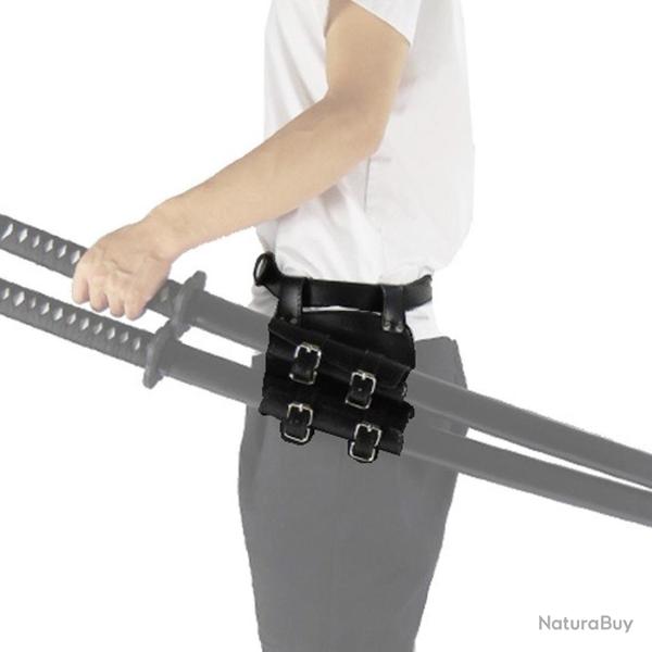 Holster Ceinture Porte-Katana 2 Emplacements