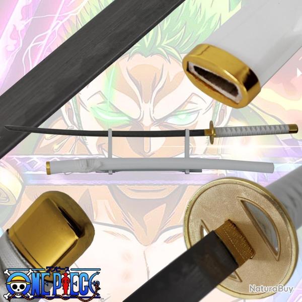 Katana M�tal Zoro Roronoa Wado Ichimonji One Piece Luxe Edition