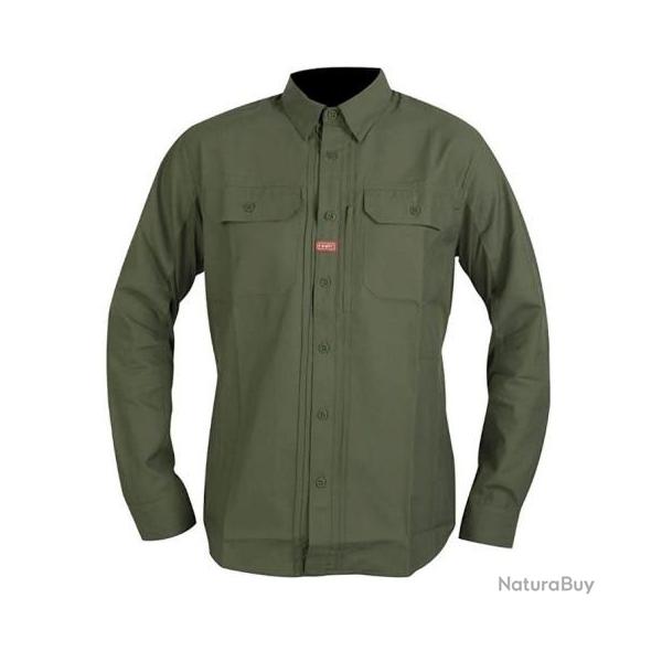 CHEMISE HART AIA DARK OLIVE