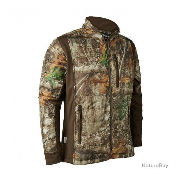 Veste matelass�e DEERHUNTER r�f 5820 mod�le Zip in Jacket camo for�t