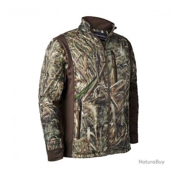 Veste matelass�e DEERHUNTER r�f 5820 mod�le Zip in Jacket camo roseau