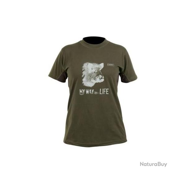 T-SHIRT FEMME HART BRANDED SANGLIER