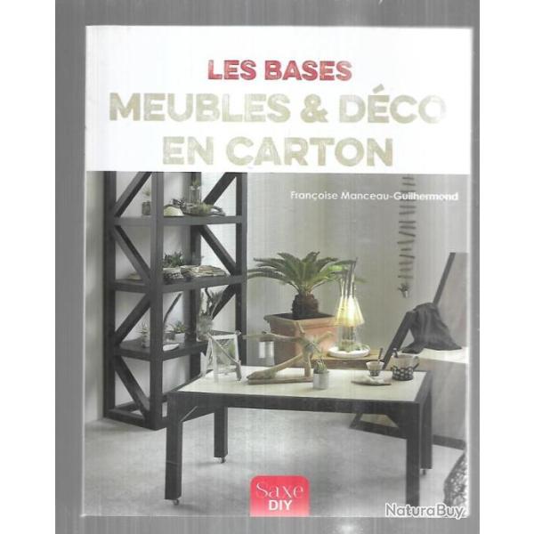 meubles et d�co en carton les bases de fran�oise manceau guilhermond