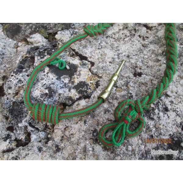 FOURRAGERE CROIX DE GUERRE 14/18 WW1 WW2 INDO ALGERIE ROUGE/VERTE