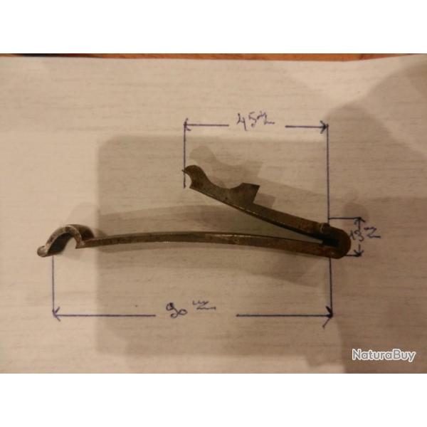 ressort d'arme d'�paule ancienne