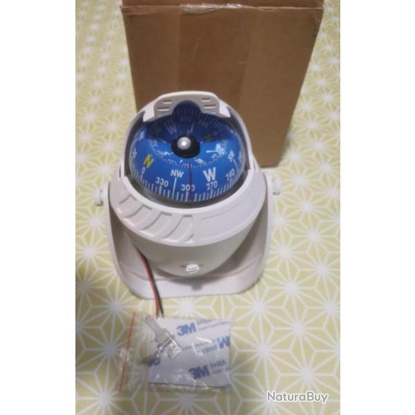 NEUF COMPAS  A CLAIRAGE A LED POUR NAUTISME