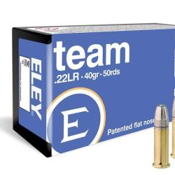 Cartouches 22LR Eley team Boite de 500