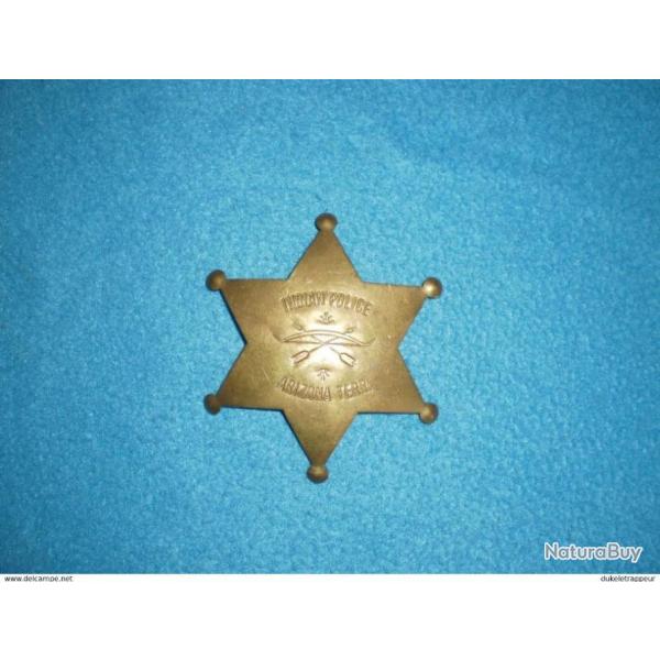 Badge Etoile :Sheriff, Marshall , Indian Police , Inspecteur, etc...35