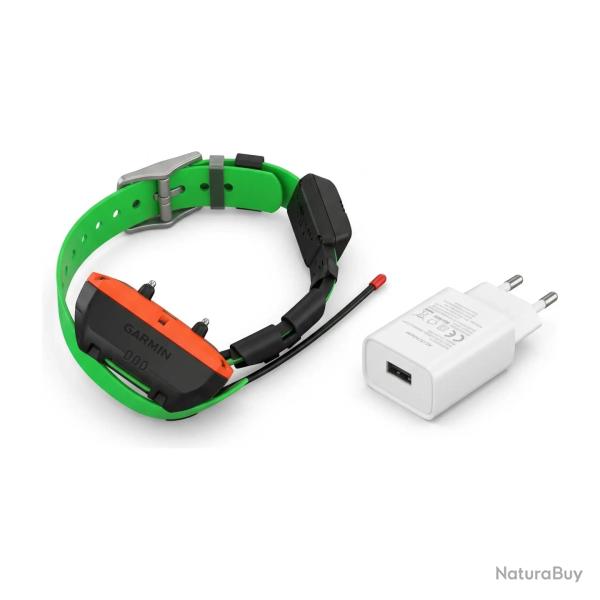 TT25 GARMIN sangle verte + Prise Secteur