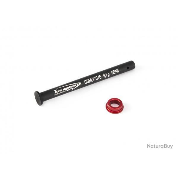 Tige guide en Ergal pour Glock 17-17L-22-24-31-34-35 gen.4 - TONI SYSTEM - Noir