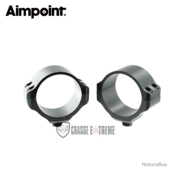 Paire Collier AIMPOINT Lqr Style Leupold 34mm pour H34S et  H34L