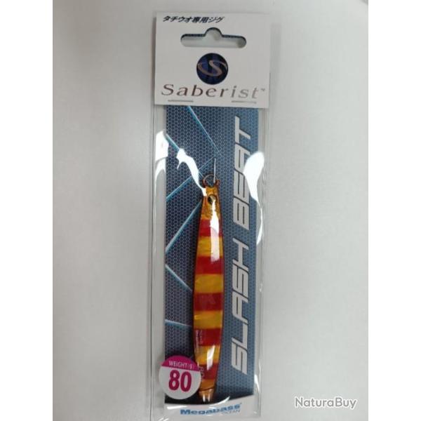 !!! Leurre jig  MEGABASS SLASH BEAT 80G !!! COLORIS : AKAKIN ZEBRA