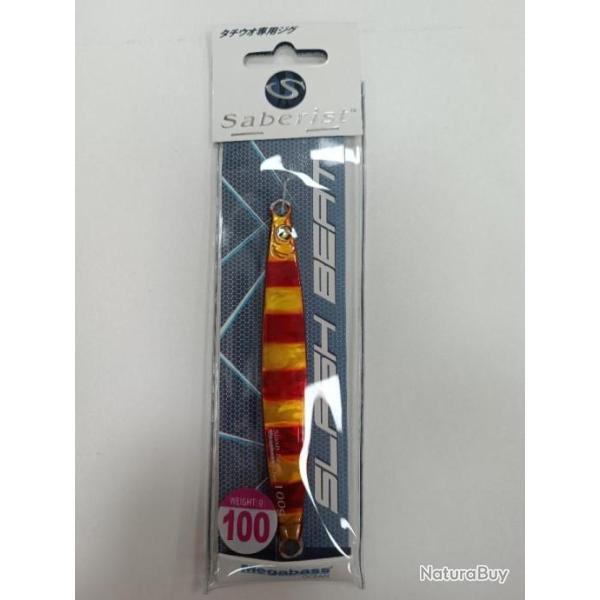 !!! Leurre jig  MEGABASS SLASH BEAT 100G !!! COLORIS : AKAKIN ZEBRA
