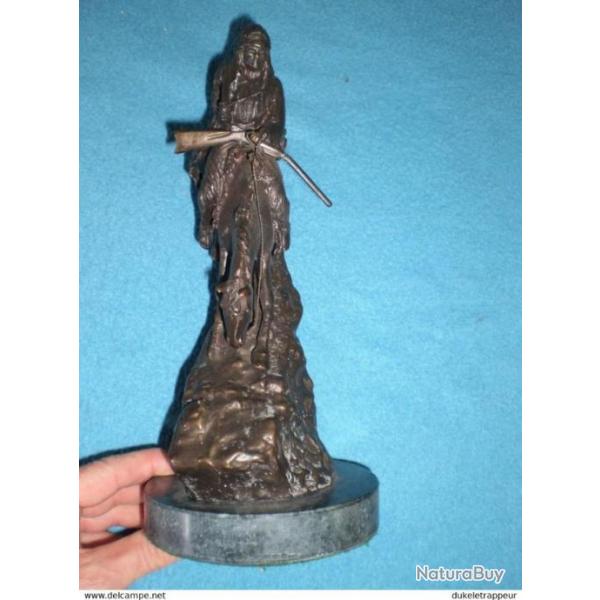 Reproduction d'un bronze de F.REMINGTON ! Collection .Cowboy, Country, Old Time,Farwest ...4