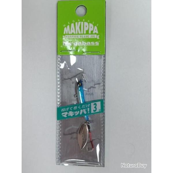 !!! LEURRE MEGABASS MAKIPPA 3G !!!COLORIS :IWASHI