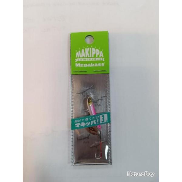 !!! LEURRE MEGABASS MAKIPPA 3G !!!COLORIS : pink IWASHI