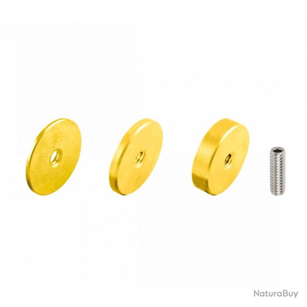 WOOOOOJACK - Kit Masse Disque Tungst�ne Gold 7oz 5/16�