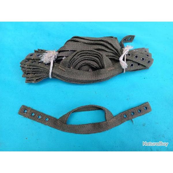 Mentonni�res de casque parachutiste fran�ais mod�le TAP 51