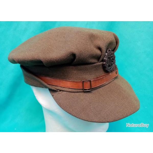 Casquette f�minine auxilliary territorial service britannique seconde guerre mondiale