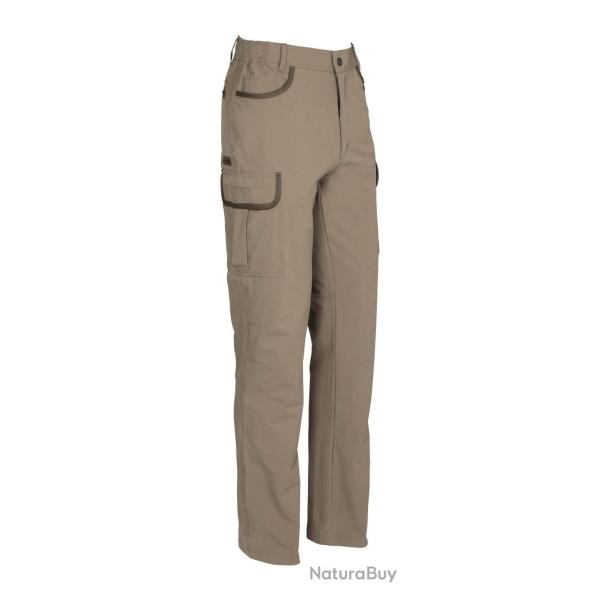 Pantalon de chasse hyperstretch Percussion Savane Kaki