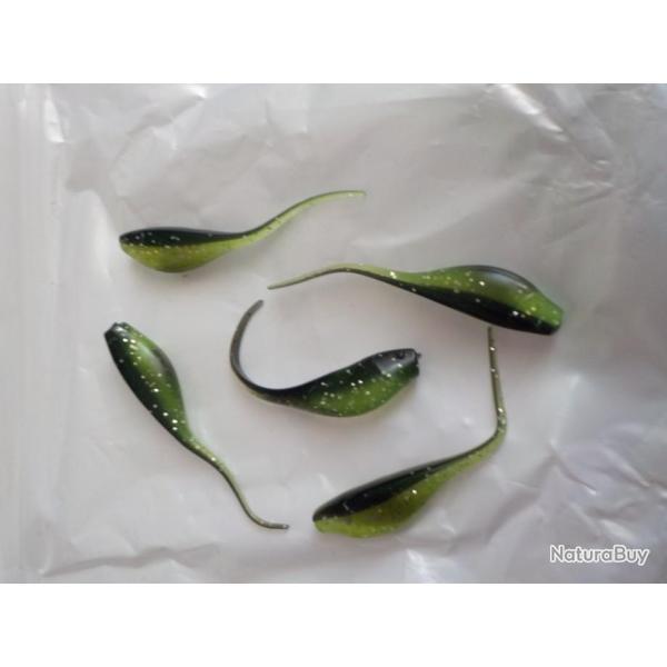 5 t�tards en silicone de 5cm