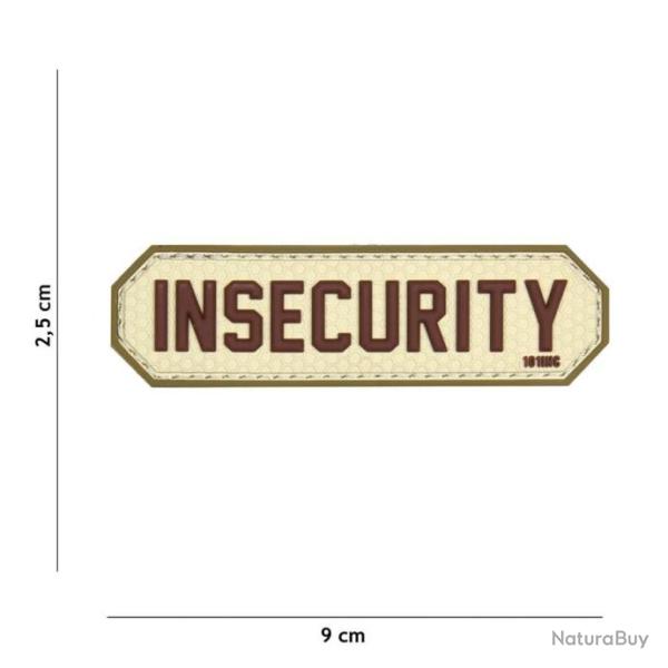 Patch 3D PVC Insecurity | 101 Inc (444130-5053 | 8719298205012)