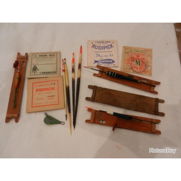 lot de mat�riel de p�che