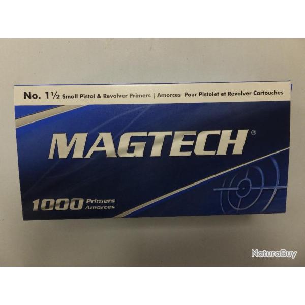 Amorces Magtech small pistol 1 1/2 PR SP+