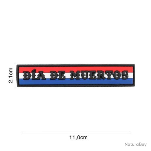 Patch 3D PVC Dia de muertos Hollande | 101 Inc (0001 2024)