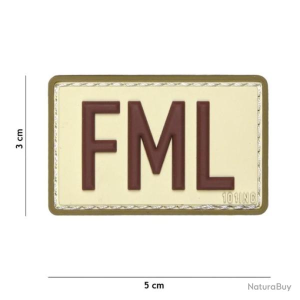 Patch 3D PVC FML | 101 Inc (0001 5725)
