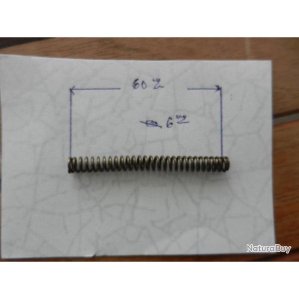 pi�ce d�tach�e ressort pour une arme