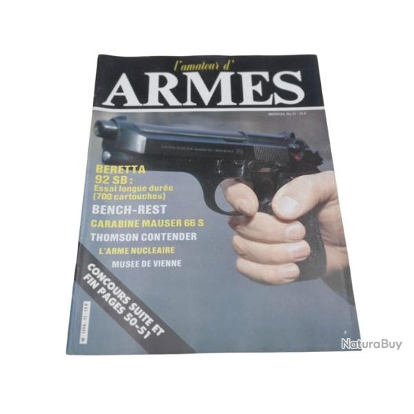 L'Amateur d'Armes n� 31