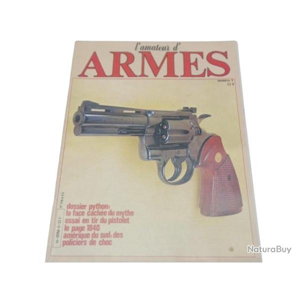 L'Amateur d'Armes  n� 1