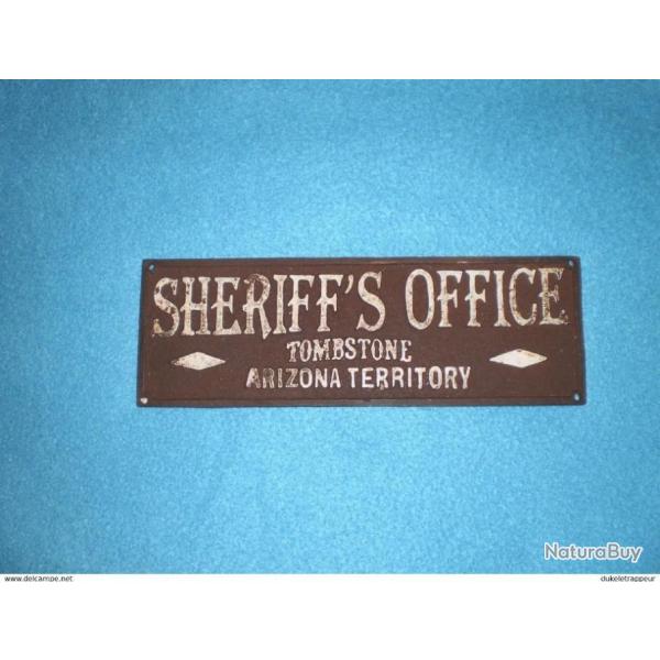 Plaque en fonte pour d�corer votre SALOON.2