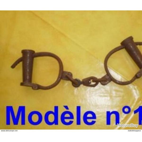 Menottes Old Time, Cowboy, Western !