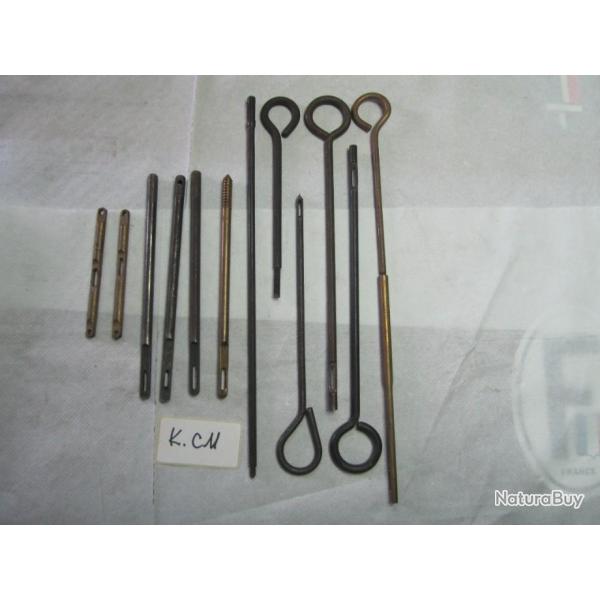 LOT DE 12 BAGUETTES DE NETTOYAGES DIVERS - KC11