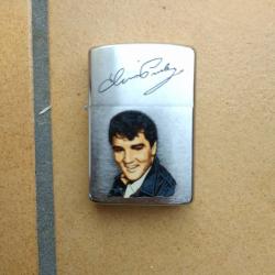 BRIQUET ESSENCE  MARQUE ZIPPO  THEME CHANTEUR ELVIS PRESLEY  MODELE N3