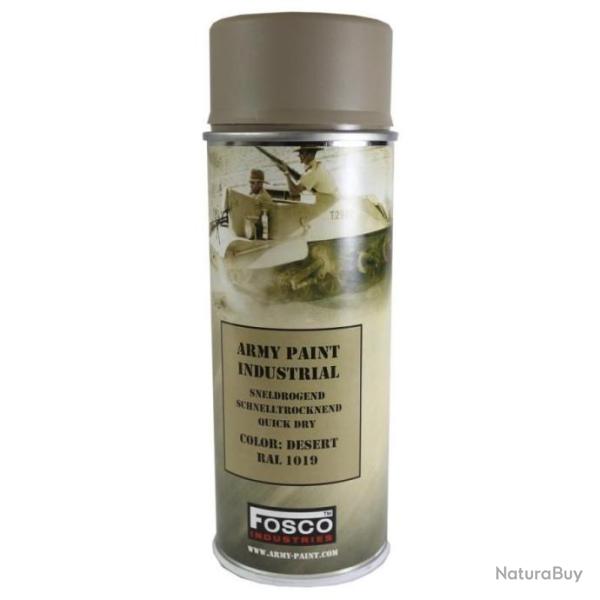 Bombes de peinture - couleur DESERT - RAL 1019