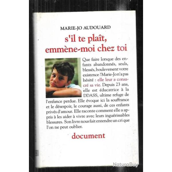 s'il te plait  emmne moi chez toi de marie-jo audouard ddas