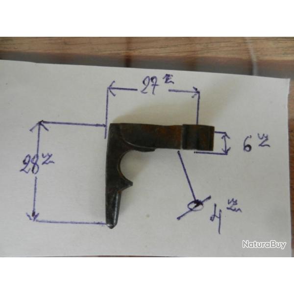 pi�ce d�tach�e g�chette d'arme ancienne silex et percussion